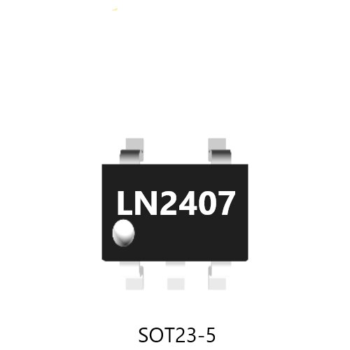 10PCS-500PCS New Original Non-counterfeit LN2407B00FMR LN2407 SOT23-5 SOT IC In Stock