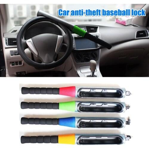 Anti Theft Steering Wheel Lock Baseball Rod Type Security Device Universal for Car Car Styling