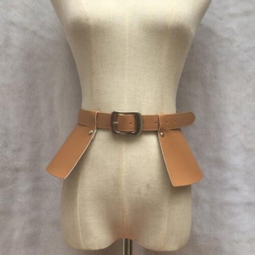 Women Fashion Peplum Belt Ladies Bow Wide Harness Designer Waistband Square Buckle Female Skirt Leather Dresses Waist Belts