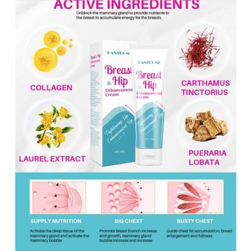 Upgrade Breast Enhancement Cream Plumping Massage Breast Natural Extract 50g Breast Cream Massage Firming Tightening Cream