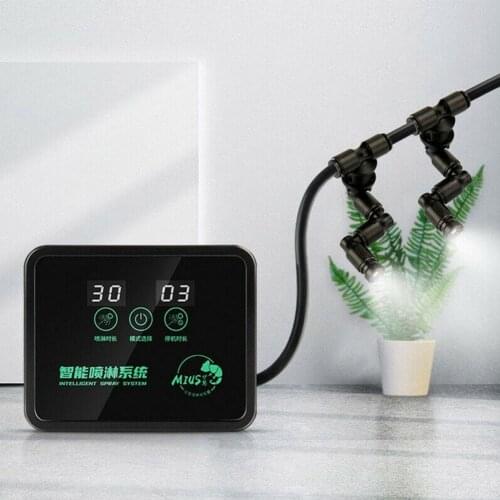 Intelligent Automatic Mist Spray System Humidifier Electronic Timer LCD Screen System Sprinkler Controller Watering Device