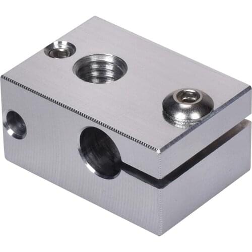 Haldis 3D V6 coated Cooper heater Blok V6 processed PT 100 3D printer V6 Warmte Blok Voor E3D V6J-HooFD Hofd BMG Extruder Titan