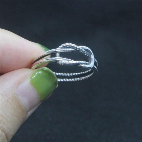 100% Real 925 Stering Silver Special Stylr Ring Top Quality Fashion Ladies Mini 925S Ring