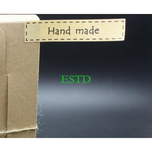1600pcs long rectangle hand made Sealing Label Stickers for Gift DIY