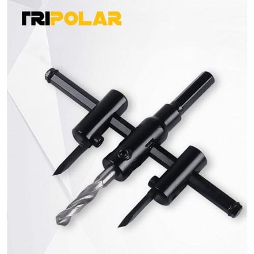 30-120/200/300mm Adjustable Circle Hole Cutter Wood Drywall Drill Bit Saw Round Cutting Blade Aircraft Type DIY Tool