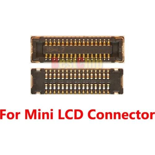 50pcs/lot 100% original LCD Display FPC connector on mortherboard for iPad mini 1 2 3