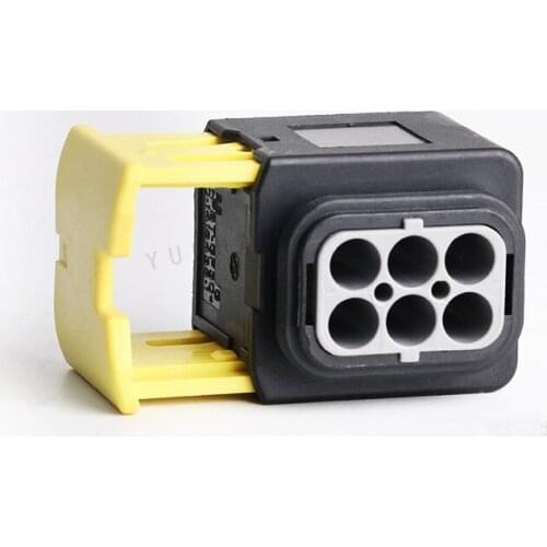 6 Pin Waterproof Female Plugs Auto Car Connector For Benz 2-1418437-1 With Terminals