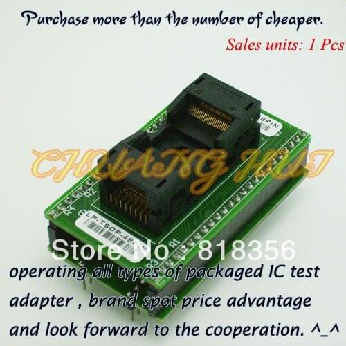 LP-TSOP-48PIN Programmer Adapter For LEAPER-48 Programmer Adapter TSOP48 IC Test Socket/IC Socket