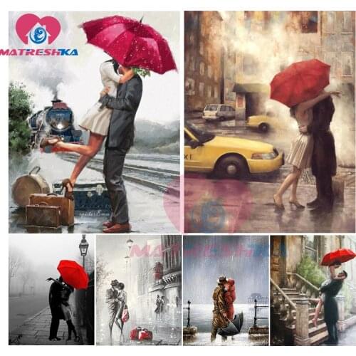 DIY diamond embroidery sale diamond painting love rainy decorate home diamond painting accessories diamond mosaic sale beadwork