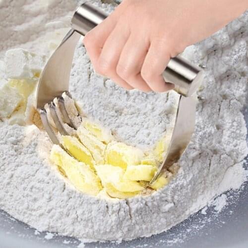 Stainless Steel pastry blender Cream Oil Butter Mixing Machine Manual Whisk Baking Dough Cutter Baking Tool kitchen accessories