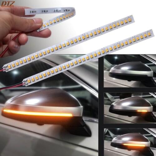 Brand New 1pcs Car Rearview Mirror Indicator Lamp Streamer Strip Flowing Turn Signal LED