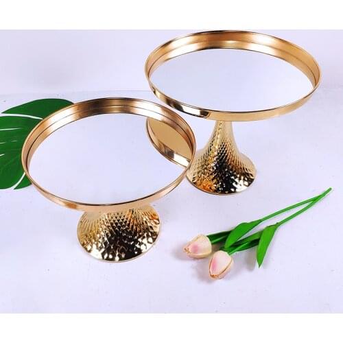 Home Party Display Stand Wedding Decoration Wrought Iron Birthday Tray Dessert Fudge Desktop Afternoon Tea Cake Stand