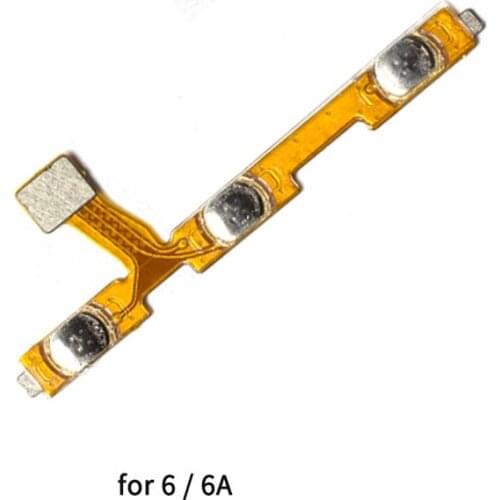 For Xiaomi Redmi 6 / 6A / Redmi6 Pro Power Volume Button Flex Cable Side Key Switch ON OFF Control Button Repair Parts