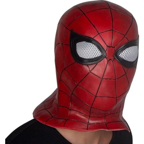 Red Spider Mask Movie Cosplay Costume Accessory Animal Superhero Halloween Fancy Dress Party Props