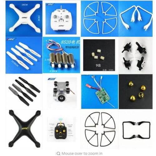 JJRC A20 A8 H68 YidaJia D68 RC Quadcopter spare parts motor propellers blade guard camera Landing gear remote controller charger