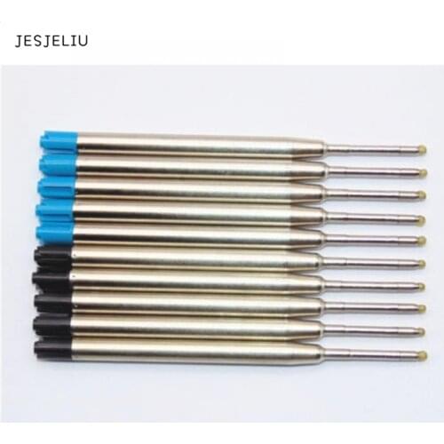 Wholesale 1pc Ballpoint Pen Refill Smooth Fine 0.5mm Medium Filling Parts For Child Students School Office Writing Tools