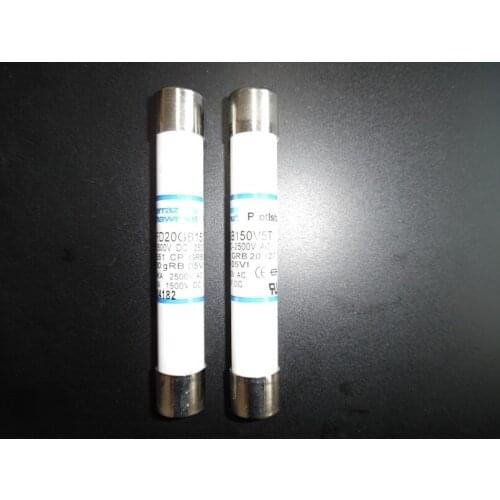 Fuses: FD20GD150V20 CC1500 CP GRD 20.127 20 D150gRD20V D082803 / FD20GD150V25 D150gRD25V A080431 aR