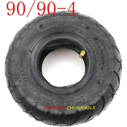 Size 90/90-4 Tyre Inner Tube (10inch) on-road Tyres for Many Scooter Gas/Electric Scooter Motorcycle High Quality