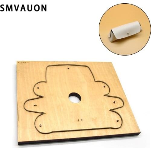SMVAUON Wooden Die-cutting Storage Bag Mold Making Decor Supplies Dies Template Cutting Mold Wood Dies pencil case Knife Die