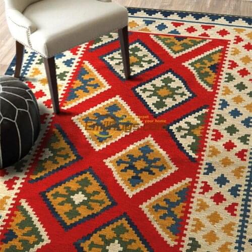 Style hand-woven wool keeley, carpet/KILIM carpets/export the original single/living room carpet gc137-25