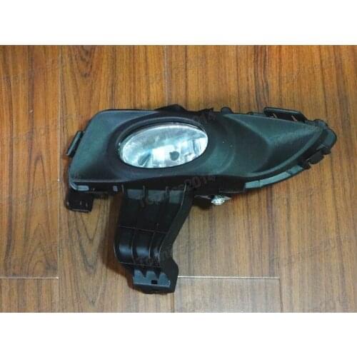 1Pcs Replacement Clear Lens front bumper driving fog lamp light with bulb Left Side BS1A-51-690A-A For MAZDA3 2003-2005