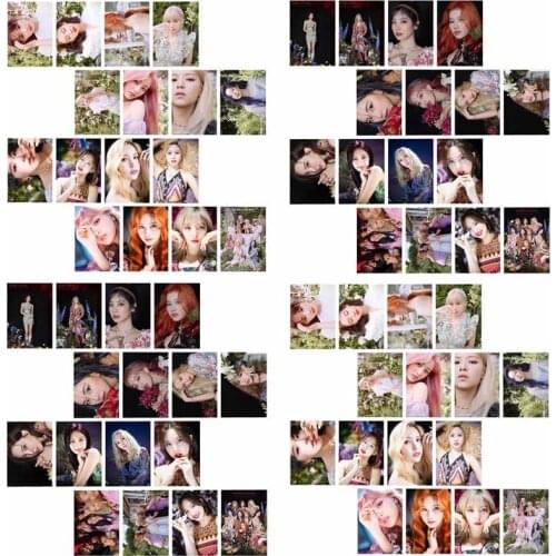 16Pcs/Set KPOP TWICE Photo Card Poster Lomo Cards Self Made Paper HD Photocard Fans Gift Collection