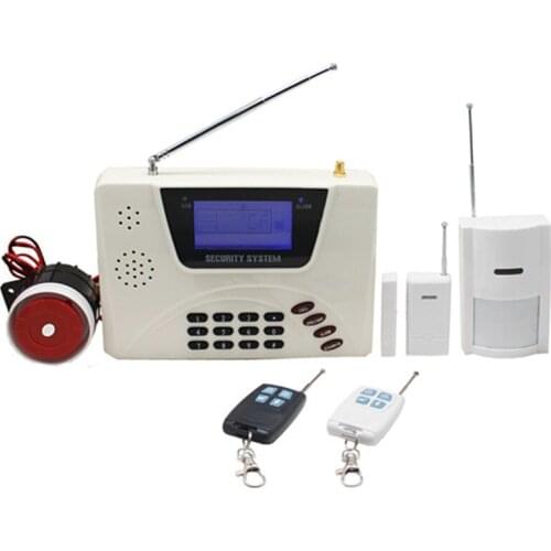 433mhz Wireless Dual Band GSM+PSTN burglar alarm system