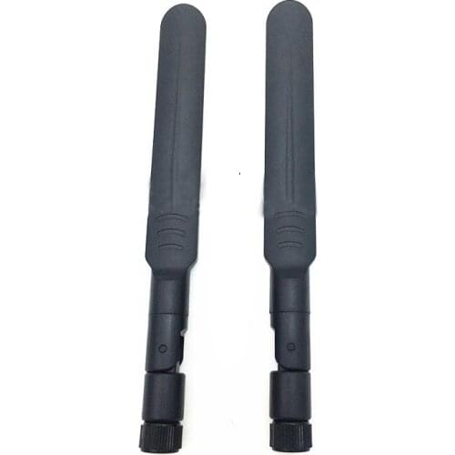 ALLISHOP 50 Pcs 2.4GHz 5GHz 5.8GHz 5dBi Dual Band RP-SMA Male db Antenna Router Omni Directional 2400-2500MHz WIFI Antenna
