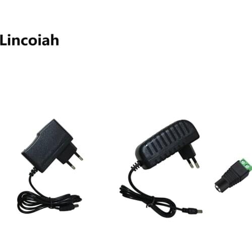 AC 110V 220V to DC 12V 1A 2A 3A Transformer Power Supply Adapter 12 V Volt Converter Charger For LED Strip Lights CCTV Camera