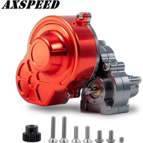 RC Car Metal Reverse Transmission Gearbox for 1/10 RC Crawler Axial SCX10 90027 SCX10-II 90046 Upgrade Parts