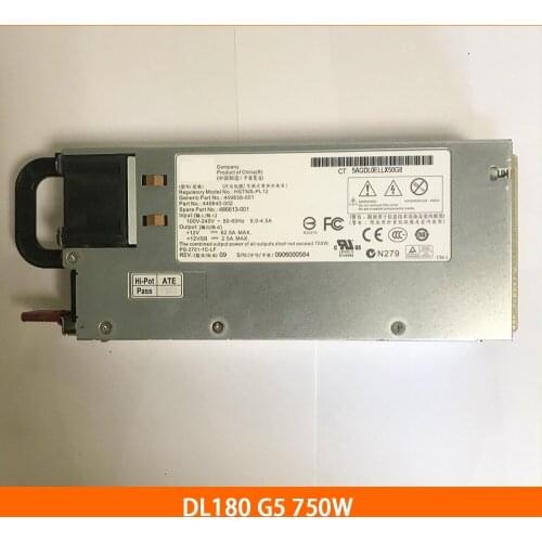 Power supply for DL180G5 449838-001 454353-001 449840-001 HSTNS-PL12 750W working well
