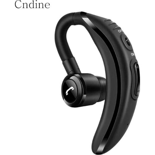 Bluetooth Earphone Black Mini Business Wireless Headset for Car with Microphone Handsfree Bluetooth Earphones Sport