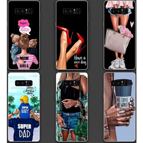 TPU Cover For Samsung Galaxy Note 8 N950F N950 Soft Silicone Case For Samsung Galaxy Note8 Back Phone Cases Printing Shells Bags