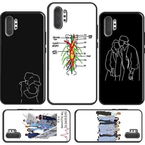 Greys Anatomy For Samsung Galaxy S21 Ultra S20 FE S10 Plus S8 S9 S10E Phone Case For Note 20 10 9 Cover