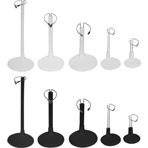 1 Pcs Plastic Doll Stands Professional Holder Display Base Holder for Bear Dolls Toy 15cm 20cm 25cm 35cm 45cm for Choose