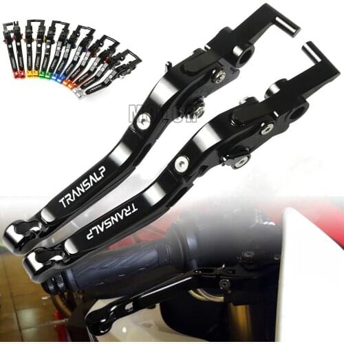 For Honda TRANSALP 600 VH/VJ/VK/VL/VM/VN/VP/VR/VS/VT/VV/VW/VX 1987-1999 CNC Motorcycle Adjustable Folding Brake Clutch Levers