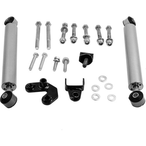 Dual Steering Stabilizer Cylinder for Jeep Wrangler TJ XJ Cherokee 1997-06