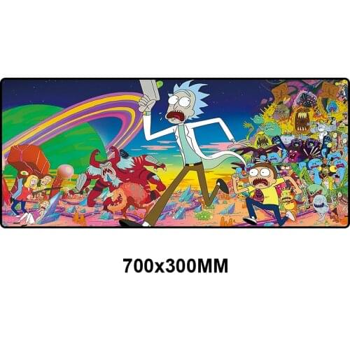 Mouse Pad Anime Anti-slip Rubber Laptop Mat Desk Table Mousepad Gamer Laptop Large Gaming Padmouse xxl for Mouse pad mat gift