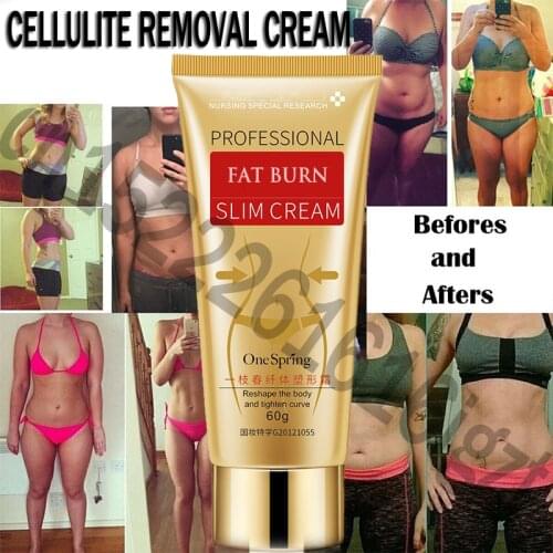 Slimming Cellulite Removal Cream Fat Burner Weight Loss Slimming Creams Leg Body Waist Effective Anti Cellulite Fat Burning