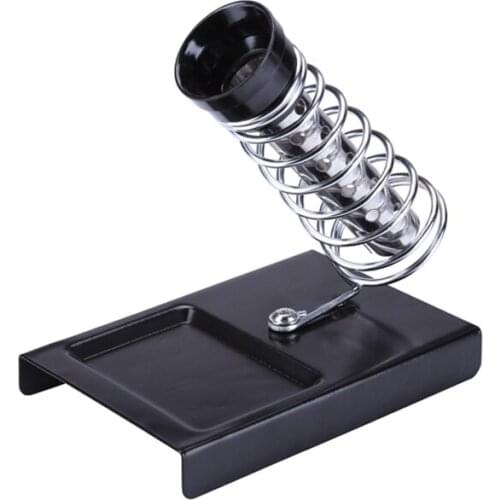 Soldering Iron Bracket Metal Iron Solid Metal Base Soldering Iron Bracket Holder Portable For Electrical Tool