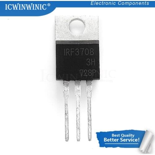 10piece IRF3708 TO-220 30V 62A new original In Stock