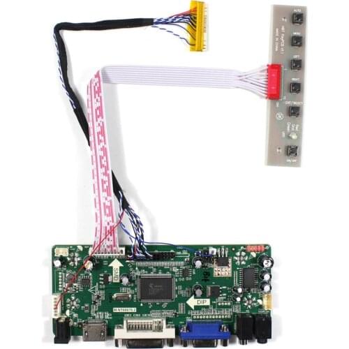 HD MI VGA DVI AUDIO input LCD Controller Board M.NT68676 work for 8.9~10inch HSD089IFW1 HSD100IFW1 1024x600 LCD Panel