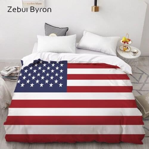 3D Custom Duvet Cover,Comforter/Quilt/Blanket case AU Queen/King/220x240/200x200,Bedding flag United States USA,drop ship