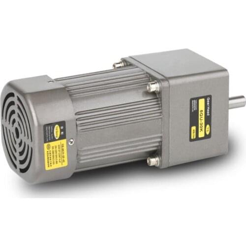 Geared motor 60W miniature AC asynchronous gear speed control fixed speed reversible control motor 220V380V