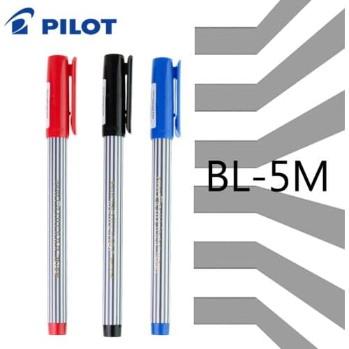 3pcs Pilot Stripe Ball-point pen rollerball pens Signature pen Gel pen Office business BL-5M Water-based pen smooth 0.8mm