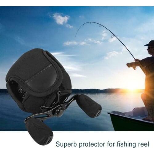 Fishing Reel Bag Baitcasting Reel Protective Case Cover Storage Neoprene Portable Bag For Bait Casting Reel Fishing Equipment
