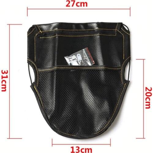 Motorcycle Scooter Seat Bag Under Seat Storage Pouch Bag Organizer Leather for Xmax PCX150 Tmanx NVX155