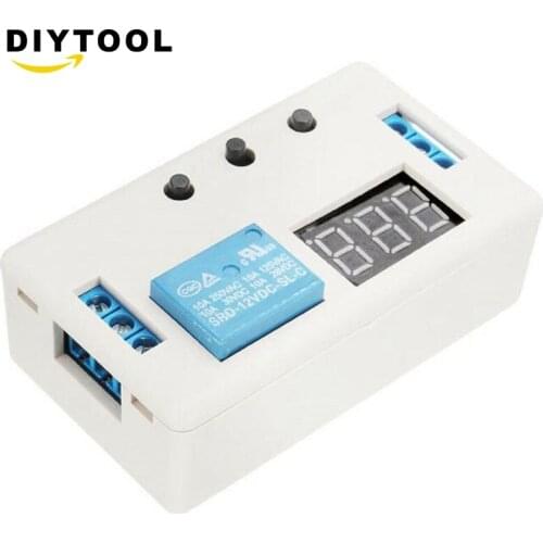 LED Delay Timer Control Switch Relay Module Automation 12V with case best