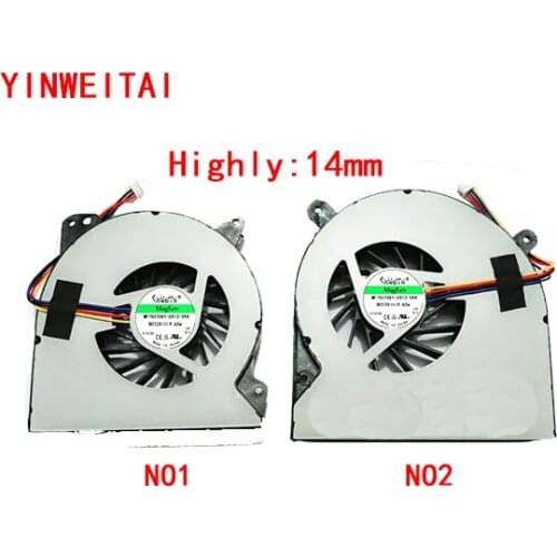 CPU AND GPU fan for Asus G750 G750JW G750J computer FAN DELTA KSB0612HB-CL45 KSB0612HB CL45 12V KSB0612HB CL46 KSB0612HB-CL46