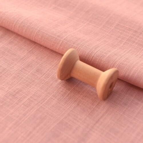 High quality bamboo fiber, cotton and hemp fabric Naked powder tissu Robe dress tea curtain material